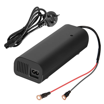 SHENTEC 14.6V 20A LiFePO4-Batterieladegerät für 12V Lithium-Eisenphosphat-Batterien mit M8-Anschlüssen & Krokodilklemmen