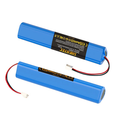SHENTEC 2x 10.8V 3500mAh NiMH-Akku für Velux Solar-Dachfenster 946933 946930 846933