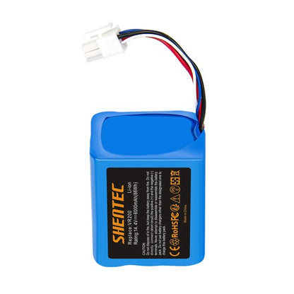 SHENTEC 6000mAh 14.4V LI-ION AKKU FÜR VORWERK KOBOLD VR200 20884-1 4NCR18650P2-C001A