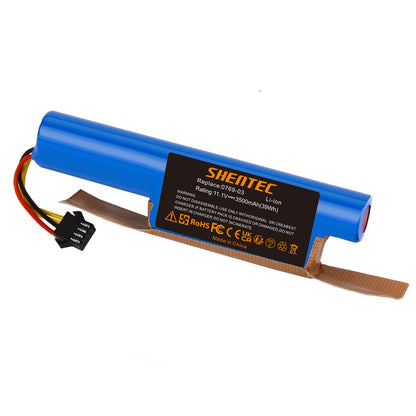 SHENTEC 10.8V 3.5Ah Li-Ionen Ersatzakku für Vileda VR 102, VR One, VR 201 PetPro, VR 303, 0769-03
