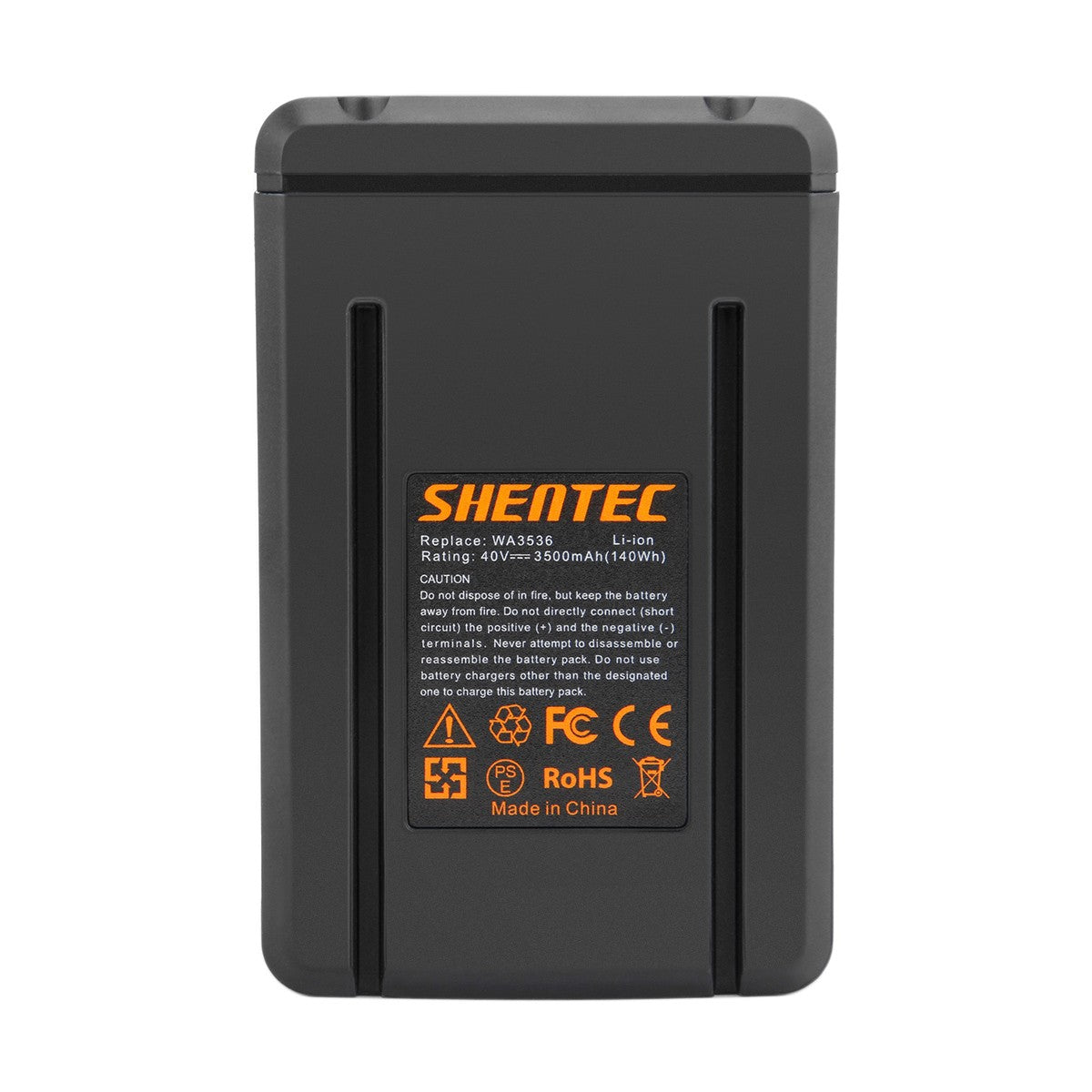 SHENTEC 3.5Ah 40V LI-IONEN-AKKU FÜR WORX WA3536 WA3734 WG268E WG568E WG168E WG368E WG770E