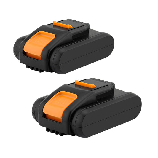 SHENTEC 2er-Pack 3500mAh 20V Li-Ion-Akku für Worx WA3551.1 WG169 WX372 WX166 WX372