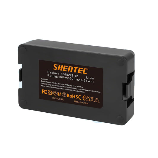 SHENTEC 3000mAH 18V Li-Ion-Akku für Gardena Sileno 2020 City 2018 Sileno+R100L