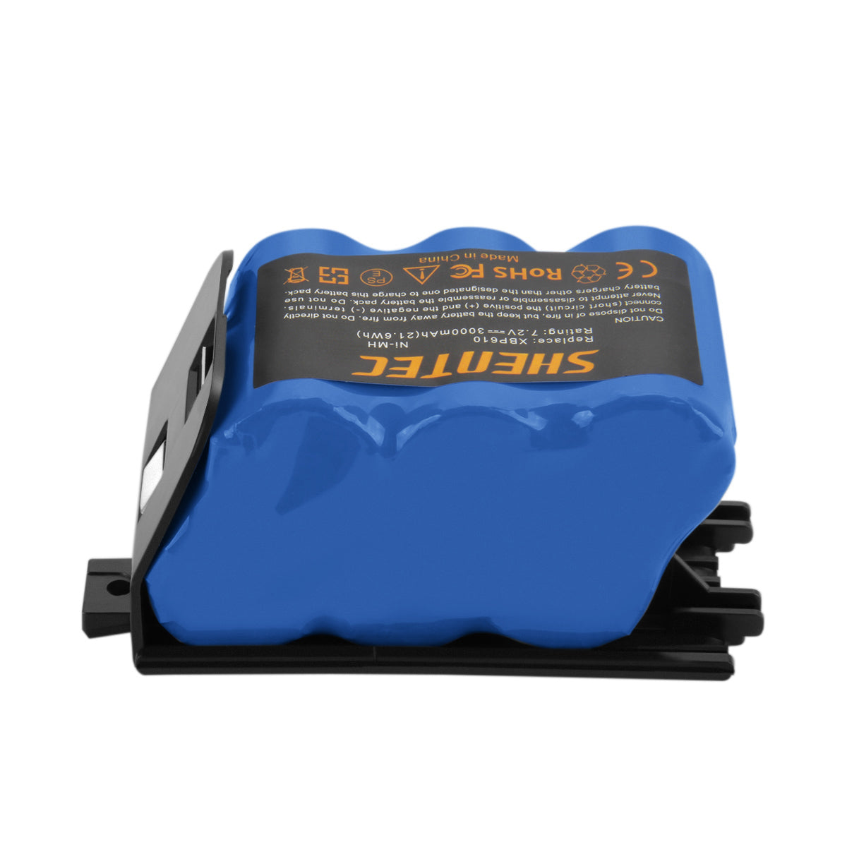 SHENTEC 3000mAh 7.2V Ni-MH Ersatzakku für Shark XBP-610 XBP610 EU-36000 UV610DT