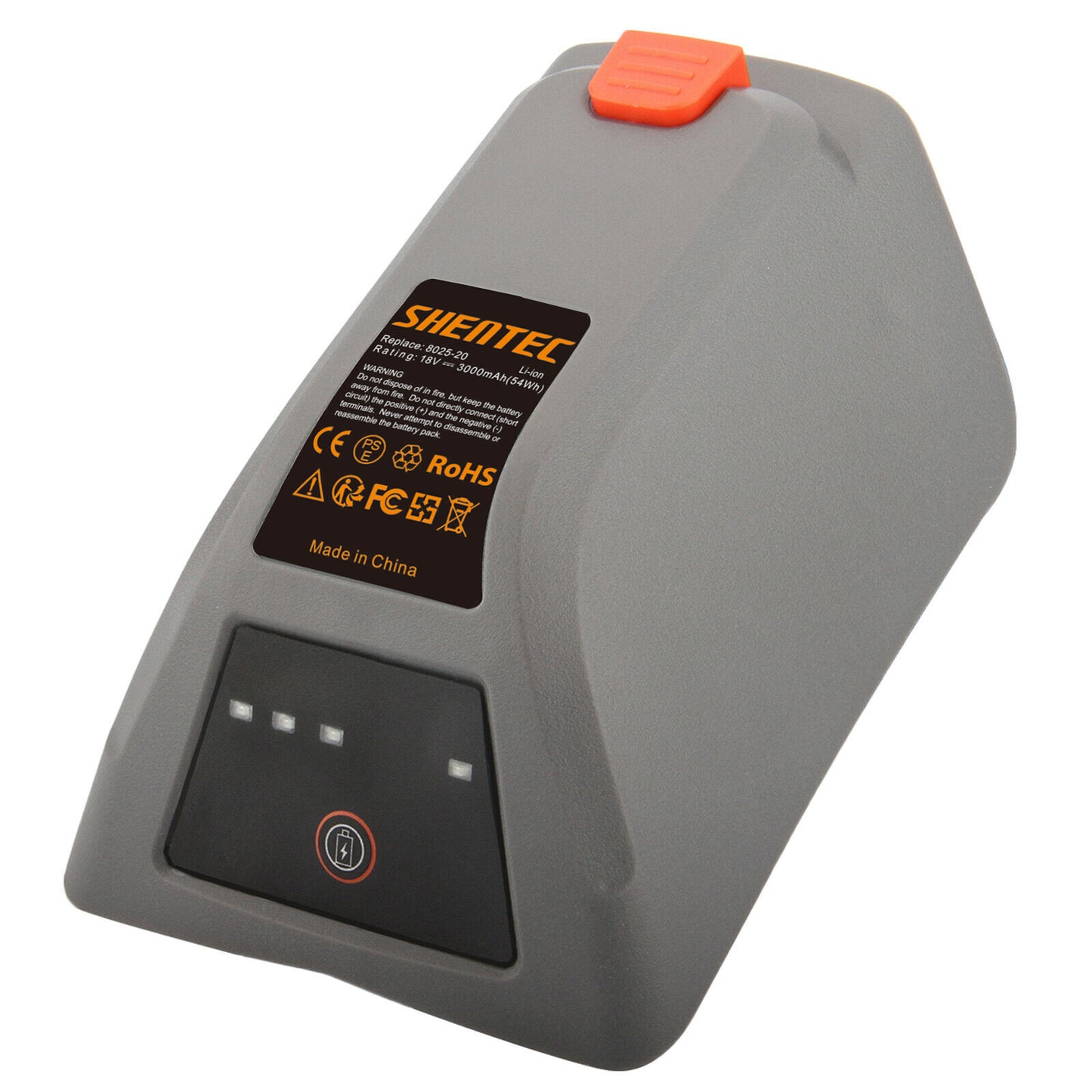 SHENTEC 3000mAh 18V Ersatzakku für Gardena 008A231 8025-20 Comfort Wand-Schlauchbox 35
