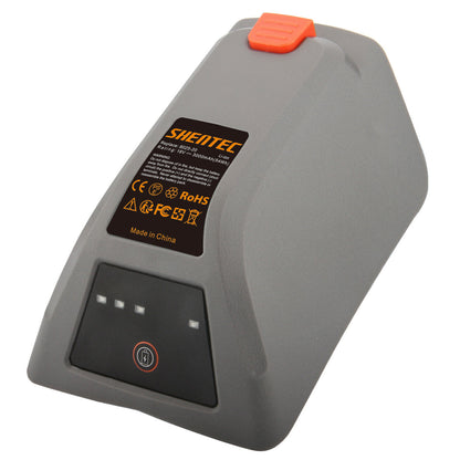 SHENTEC 3000mAh 18V Ersatzakku für Gardena 008A231 8025-20 Comfort Wand-Schlauchbox 35