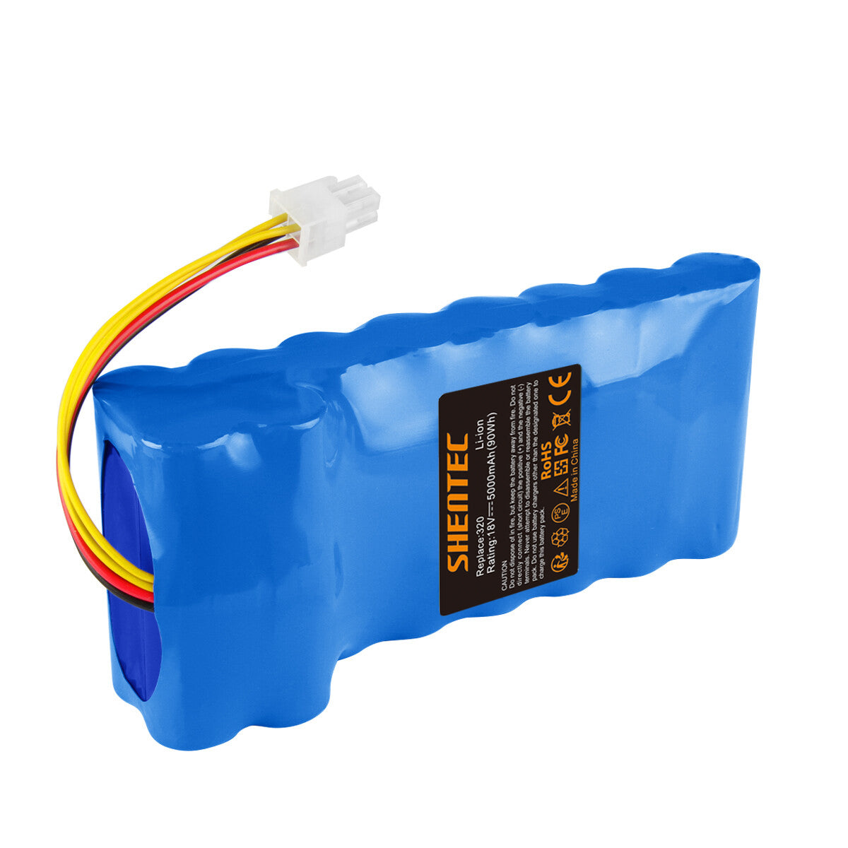SHENTEC 5000mAh 18V Li-Ionen-Akku für Husqvarna Automower 320 420 430x 520 550 435x