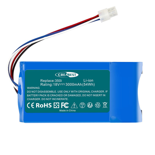 SHENTEC 18V 3Ah Li-Ionen-Akku Passend Für Yard Force 1920726 AMIRO 400i 400Ri 350 400 350i