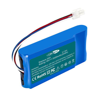 SHENTEC 18V 3Ah Li-Ionen-Akku Passend Für Yard Force 1920726 AMIRO 400i 400Ri 350 400 350i
