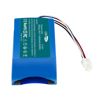SHENTEC 18V 3Ah Li-Ionen-Akku Passend Für Yard Force 1920726 AMIRO 400i 400Ri 350 400 350i