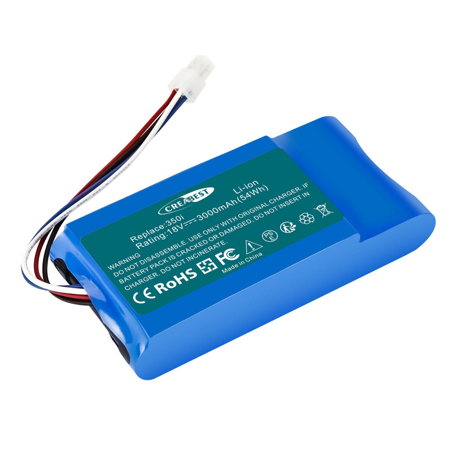 SHENTEC 18V 3Ah Li-Ionen-Akku Passend Für Yard Force 1920726 AMIRO 400i 400Ri 350 400 350i