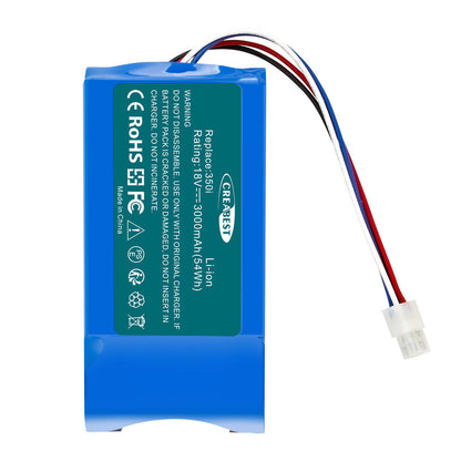SHENTEC 18V 3Ah Li-Ionen-Akku Passend Für Yard Force 1920726 AMIRO 400i 400Ri 350 400 350i