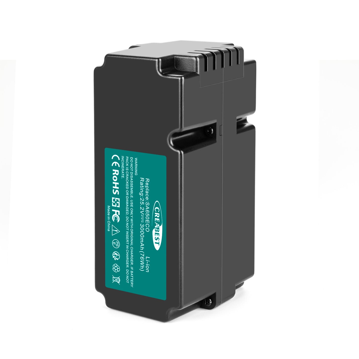 SHENTEC 3000mAh 25.2V Li-Ionen-Akku für 0862622 862601 Garden Feelings 862618 INR19/65