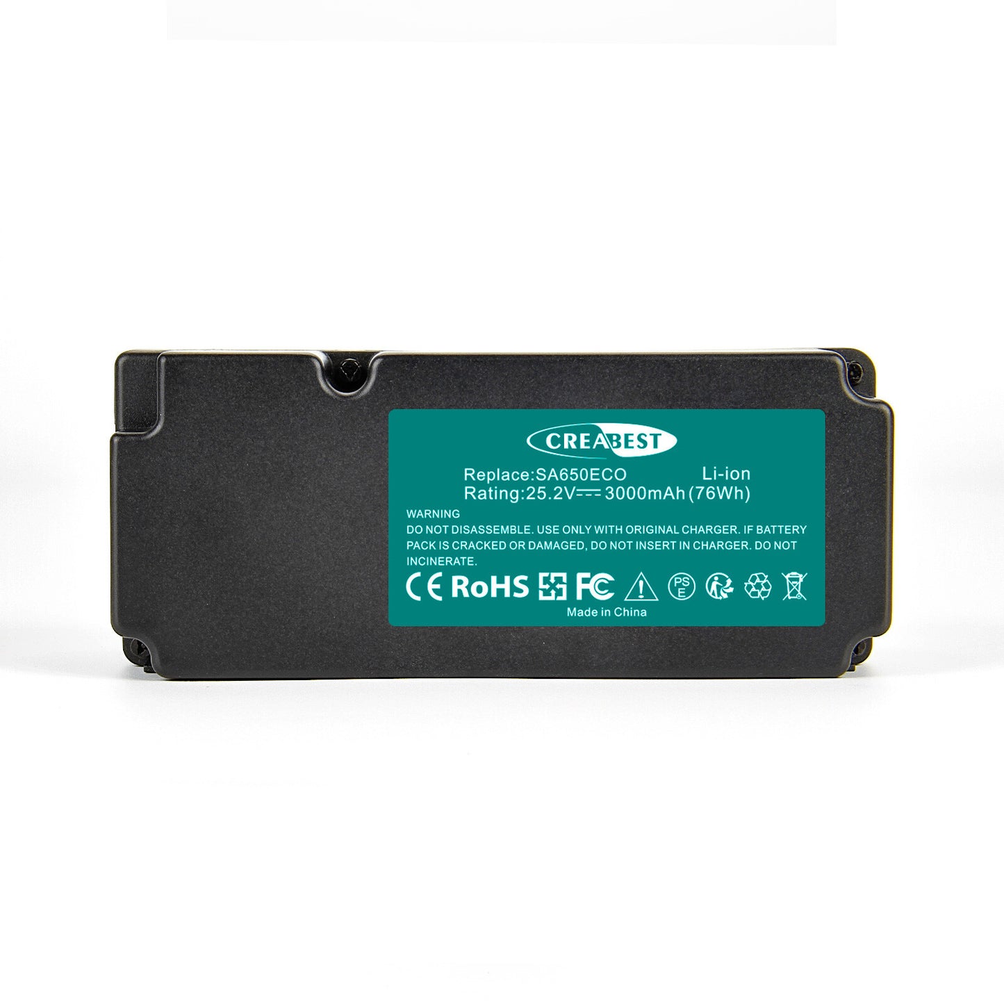 SHENTEC 3000mAh 25.2V Li-Ionen-Akku für 0862622 862601 Garden Feelings 862618 INR19/65